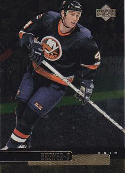 #82 Eric Brewer - New York Islanders - 1999-00 Upper Deck Gold Reserve Hockey