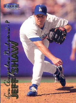 #553 Jeff Shaw - Los Angeles Dodgers - 1999 Fleer Tradition Baseball