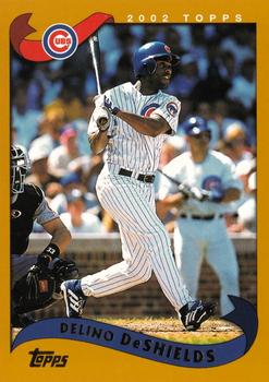 #553 Delino Deshields - Chicago Cubs - 2002 Topps Baseball