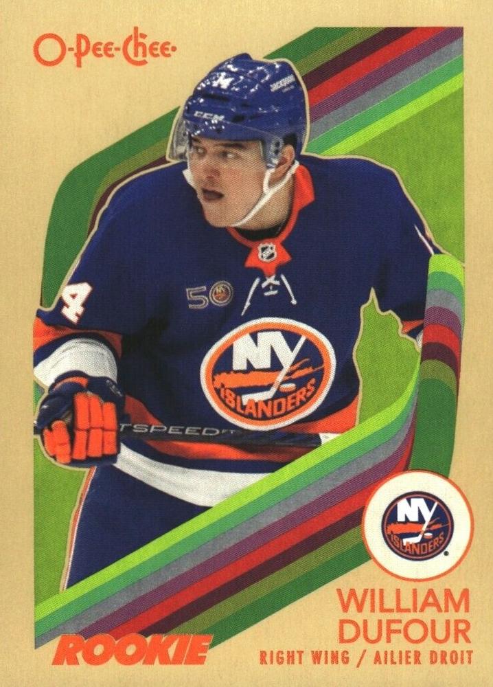 #554 William Dufour - New York Islanders - 2023-24 O-Pee-Chee - Retro Hockey