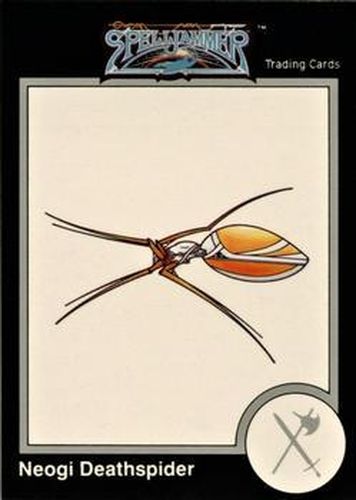 #554 Neogi Deathspider - 1991 TSR Advanced Dungeons & Dragons - Silver