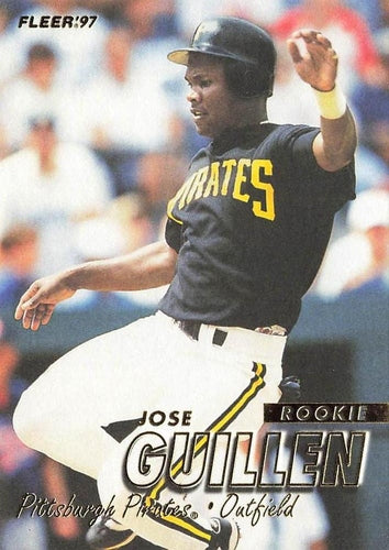 #554 Jose Guillen - Pittsburgh Pirates - 1997 Fleer Baseball