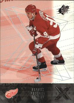 #22 Sergei Fedorov - Detroit Red Wings - 2000-01 SPx Hockey