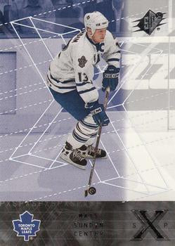 #66 Mats Sundin - Toronto Maple Leafs - 2000-01 SPx Hockey