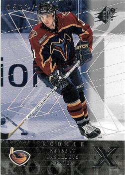#91 Herbert Vasilijevs - Atlanta Thrashers - 2000-01 SPx Hockey