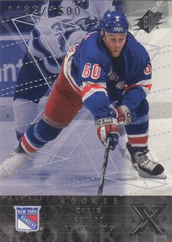 #104 Chris Kenady - New York Rangers - 2000-01 SPx Hockey