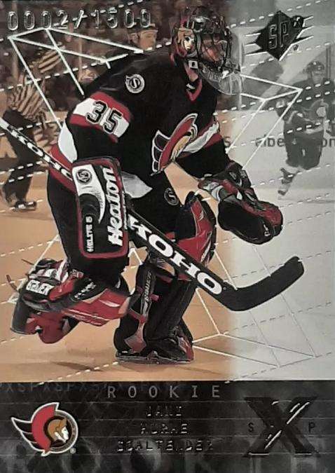 #106 Jani Hurme - Ottawa Senators - 2000-01 SPx Hockey