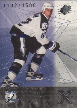 #117 Matt Elich - Tampa Bay Lightning - 2000-01 SPx Hockey