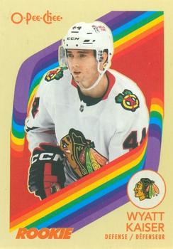 #556 Wyatt Kaiser - Chicago Blackhawks - 2023-24 O-Pee-Chee - Retro Hockey