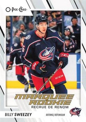 #557 Billy Sweezey - Columbus Blue Jackets - 2023-24 O-Pee-Chee Hockey