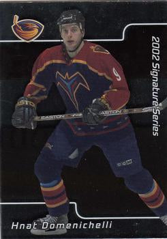 #74 Hnat Domenichelli - Atlanta Thrashers - 2001-02 Be a Player Signature Series Hockey