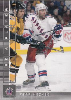 #80 Petr Nedved - New York Rangers - 2001-02 Be a Player Memorabilia Hockey