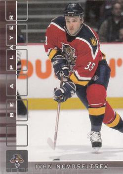 #213 Ivan Novoseltsev - Florida Panthers - 2001-02 Be a Player Memorabilia Hockey