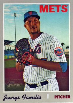 #559 Jeurys Familia - New York Mets - 2019 Topps Heritage Baseball