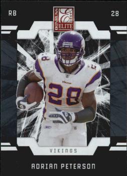#55 Adrian Peterson - Minnesota Vikings - 2009 Donruss Elite Football