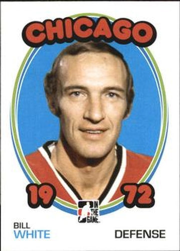 #55 Bill White - Chicago Blackhawks - 2009-10 In The Game 1972 The Year In Hockey