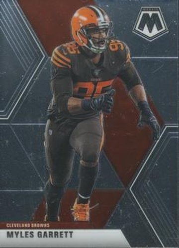 #55 Myles Garrett - Cleveland Browns - 2020 Panini Mosaic Football
