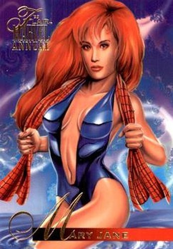 #55 Mary Jane - 1995 Flair Marvel Annual