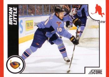 #55 Bryan Little - Atlanta Thrashers - 2010-11 Score Hockey
