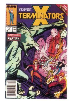 #55 X-Terminators - 1991 Comic Images Marvel Comics First Covers II