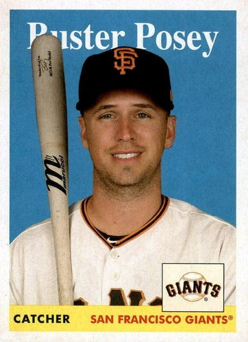 #55 Buster Posey - San Francisco Giants - 2019 Topps Archives Baseball