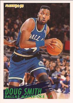 #55 Doug Smith - Dallas Mavericks - 1994-95 Fleer Basketball