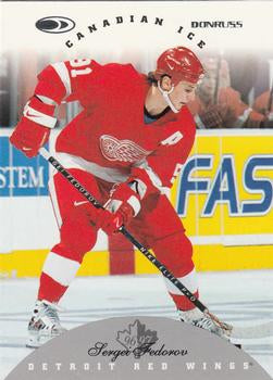 #55 Sergei Fedorov - Detroit Red Wings - 1996-97 Donruss Canadian Ice Hockey