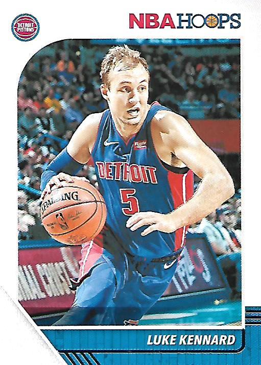 #55 Luke Kennard - Detroit Pistons - 2019-20 Hoops Basketball