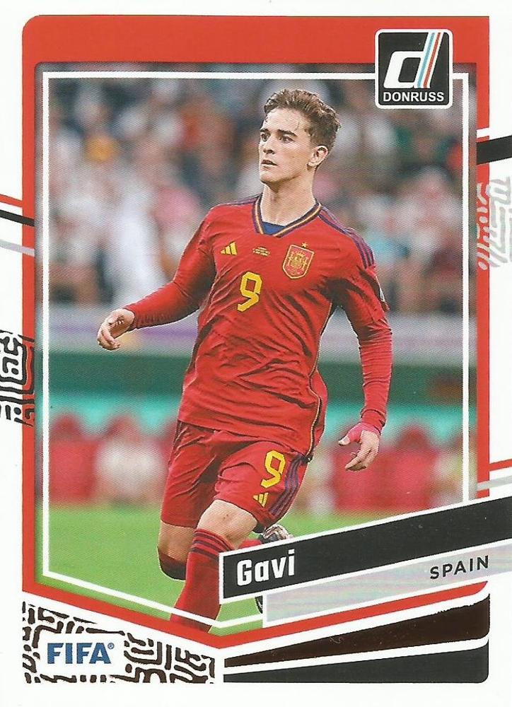 #55 Gavi - Spain - 2023-24 Donruss Soccer