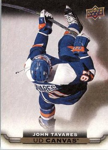 #C55 John Tavares - New York Islanders - 2015-16 Upper Deck - UD Canvas Hockey