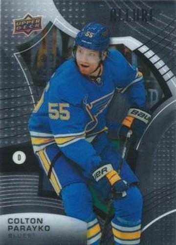 #55 Colton Parayko - St. Louis Blues - 2021-22 Upper Deck Allure Hockey