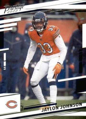 #55 Jaylon Johnson - Chicago Bears - 2022 Panini Prestige Football