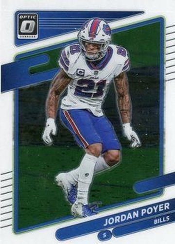 #55 Jordan Poyer - Buffalo Bills - 2021 Donruss Optic Football
