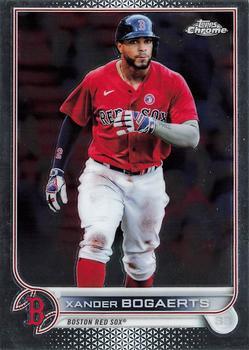 #55 Xander Bogaerts - Boston Red Sox - 2022 Topps Chrome Baseball