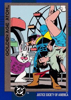 #55 Golden Age Atom - 1993 SkyBox DC Cosmic Teams