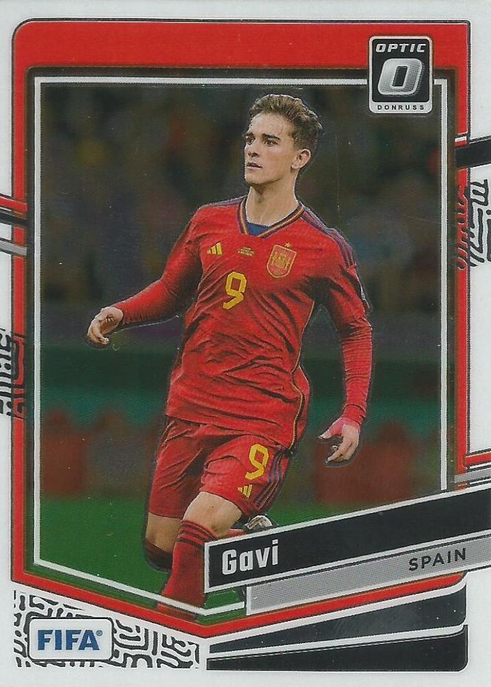 #55 Gavi - Spain - 2023-24 Donruss - Optic Soccer