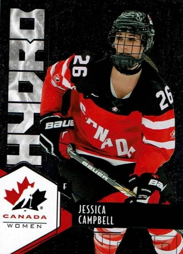 #H-55 Jessica Campbell - Canada - 2015 Upper Deck Team Canada Juniors - Hydro Hockey