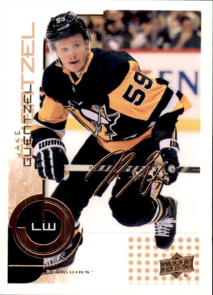 #55 Jake Guentzel - Pittsburgh Penguins - 2022-23 Upper Deck MVP - 20th Anniversary Hockey