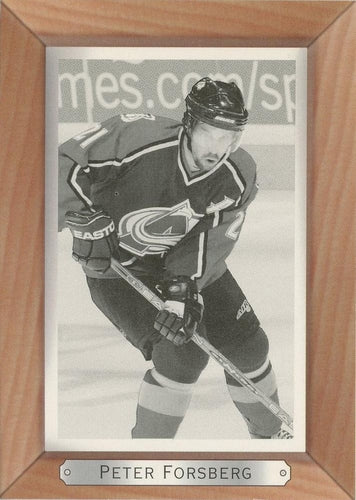 #55b Peter Forsberg - Colorado Avalanche - 2003-04 Upper Deck Beehive Hockey