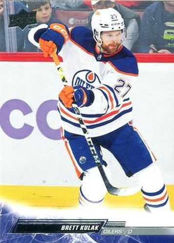 #560 Brett Kulak - Edmonton Oilers - 2022-23 Upper Deck Hockey