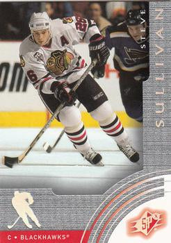 #12 Steve Sullivan - Chicago Blackhawks - 2001-02 SPx Hockey