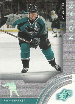 #57 Owen Nolan - San Jose Sharks - 2001-02 SPx Hockey