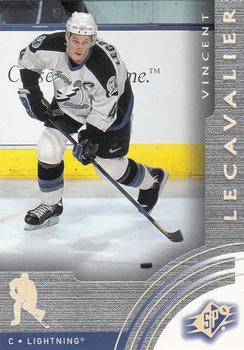 #63 Vincent Lecavalier - Tampa Bay Lightning - 2001-02 SPx Hockey