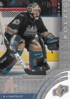 #70 Olaf Kolzig - Washington Capitals - 2001-02 SPx Hockey