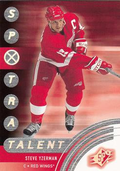 #85 Steve Yzerman - Detroit Red Wings - 2001-02 SPx Hockey