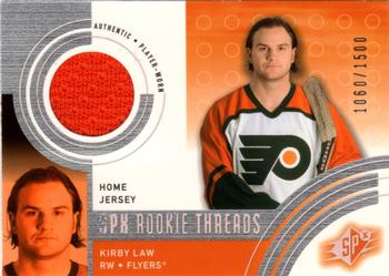 #146b Kirby Law - Philadelphia Flyers - 2001-02 SPx Hockey