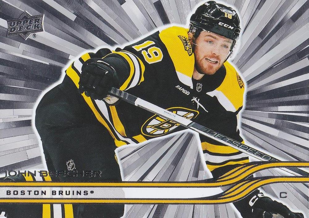 #10 John Beecher - Boston Bruins - 2025-26 Upper Deck - Outburst Silver Hockey