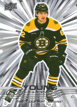 #211 Riley Duran - Boston Bruins - 2025-26 Upper Deck - Outburst Silver Hockey
