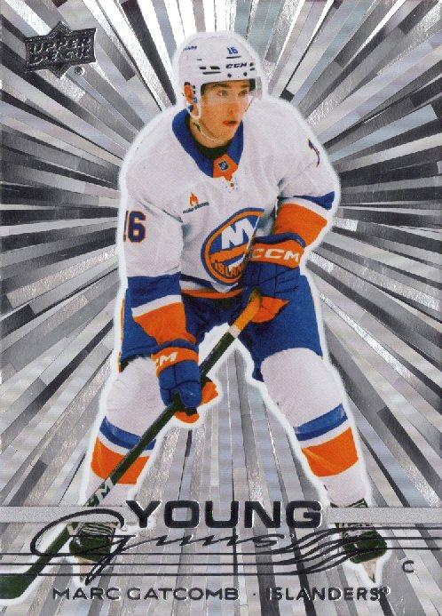 #231 Marc Gatcomb - New York Islanders - 2025-26 Upper Deck - Outburst Silver Hockey