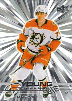 #232 Ian Moore - Anaheim Ducks - 2025-26 Upper Deck - Outburst Silver Hockey
